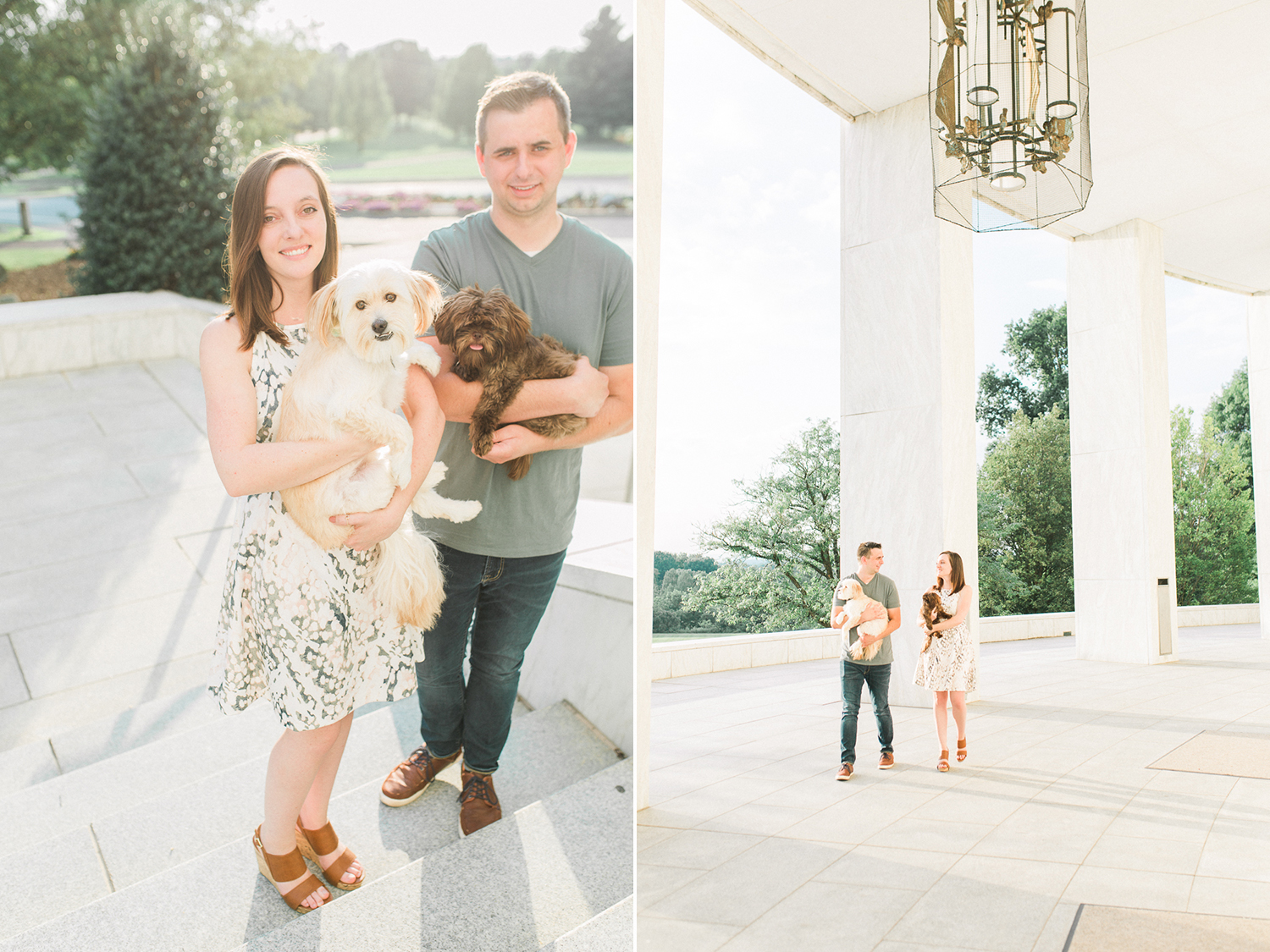 hershey couples session, new york engagement photographer, couples session with dogs