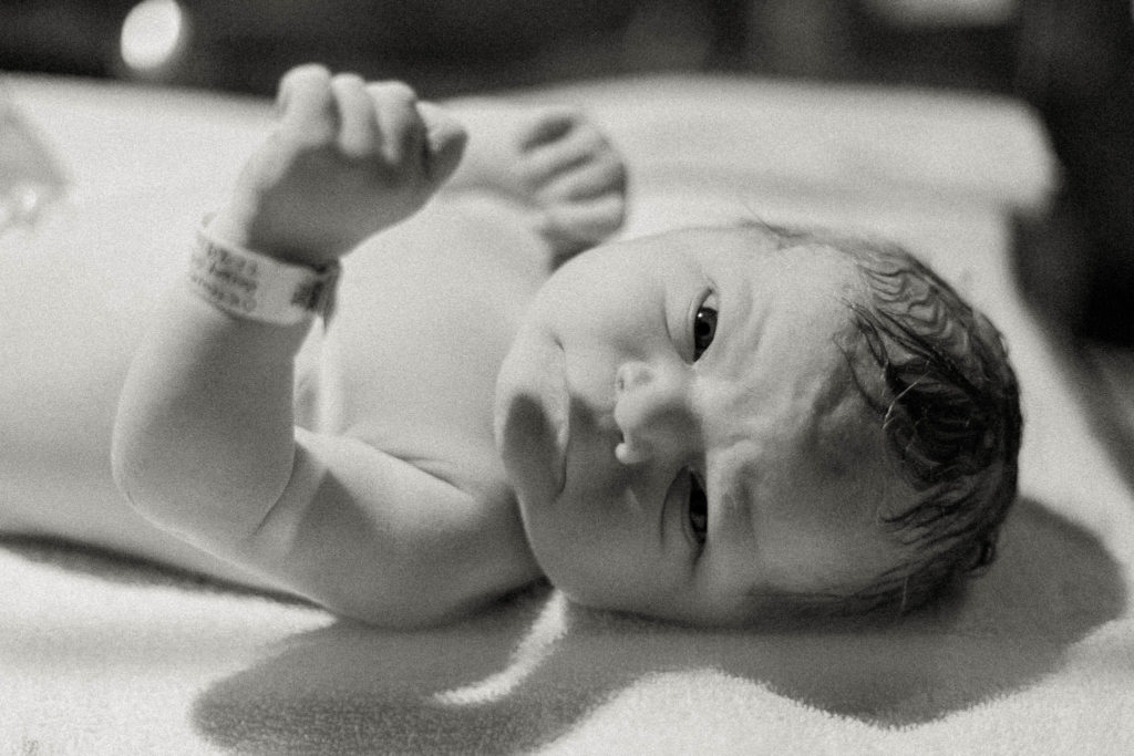 newborn baby, birth photographer in northern Virginia
